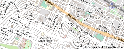 Mappa Gela
