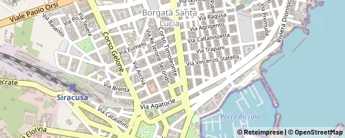 Mappa Siracusa
