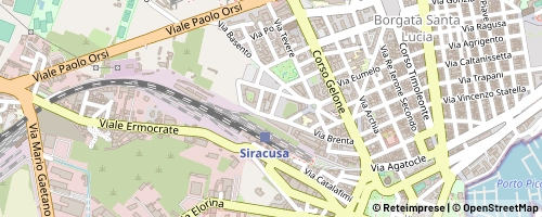 Mappa Syracuse