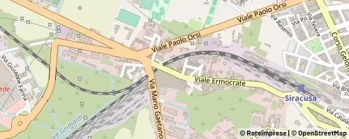 Mappa Syracuse