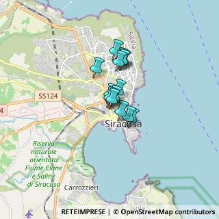 Mappa Via Monsignore Giacomo Carabelli, 96100 Siracusa SR, Italia (1.04714)