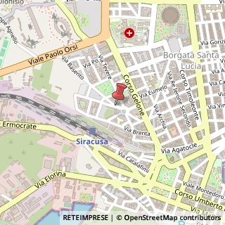 Mappa Piazza della Repubblica, 10, 96100 Siracusa, Siracusa (Sicilia)