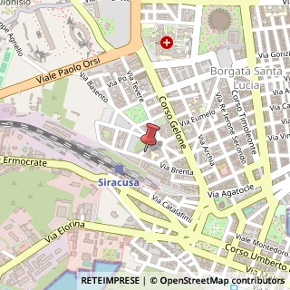 Mappa Via Ofanto, 3, 96100 Siracusa, Siracusa (Sicilia)