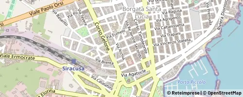 Mappa Syracuse