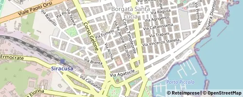 Mappa Syracuse