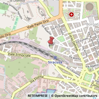 Mappa Via Adda, 33, 96100 Siracusa, Siracusa (Sicilia)