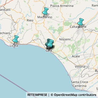 Mappa Via San Carlo, 93012 Gela CL, Italia (7.78167)