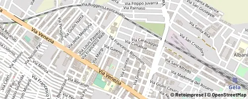 Mappa Gela