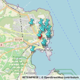 Mappa Via Demostene, 96100 Siracusa SR, Italia (1.20077)
