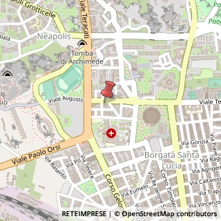 Mappa Viale Teocrito, 125, 96100 Siracusa, Siracusa (Sicilia)
