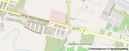 Mappa Floridia