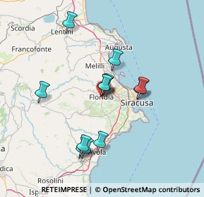 Mappa CDA MIRICHICCHIO N, 96014 Floridia SR, Italia (14.1175)