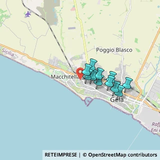Mappa Via Pitagora, 93012 Gela CL, Italia (1.4)