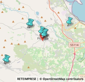 Mappa SP 12 Floridia Canicattini Ba, 96014 Floridia SR, Italia (4.92273)