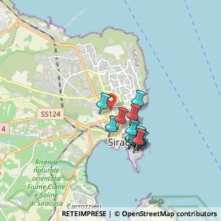 Mappa Via S. Simeone, 96100 Siracusa SR, Italia (1.57846)