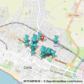 Mappa Via Madonna del Rosario, 93012 Gela CL, Italia (0.4)