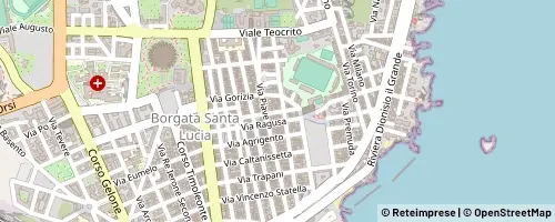 Mappa Syracuse