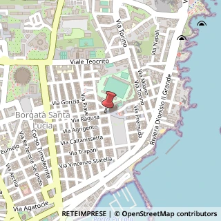 Mappa Via Ragusa, 6, 96100 Siracusa, Siracusa (Sicilia)