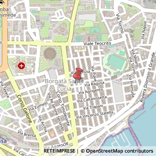 Mappa Via Pasubio, 95, 96100 Siracusa, Siracusa (Sicilia)