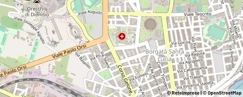 Mappa Syracuse