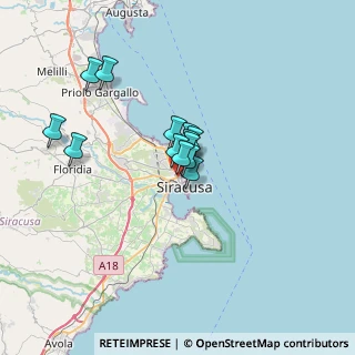 Mappa Via Testaferrata, 96100 Siracusa SR, Italia (5.10462)