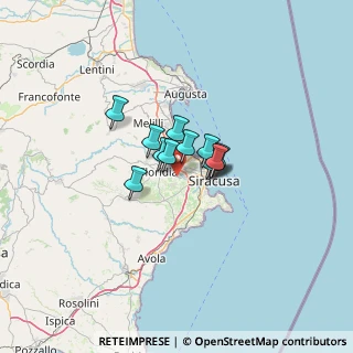 Mappa Contrada Frescura, 96100 Siracusa SR, Italia (7.37167)