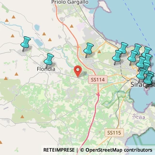 Mappa Contrada Frescura, 96100 Siracusa SR, Italia (7.07867)