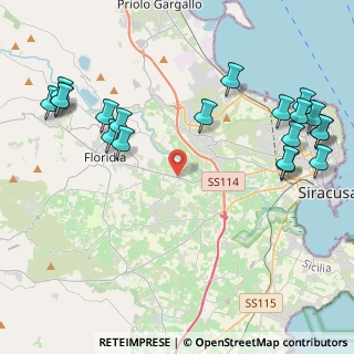 Mappa Contrada Frescura, 96100 Siracusa SR, Italia (6.142)