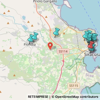Mappa Contrada Frescura, 96100 Siracusa SR, Italia (6.76)