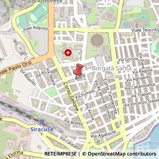 Mappa Via Archia, 62, 96100 Siracusa, Siracusa (Sicilia)