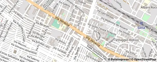 Mappa Gela