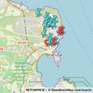 Mappa Via Adige, 96100 Siracusa SR, Italia (1.68)