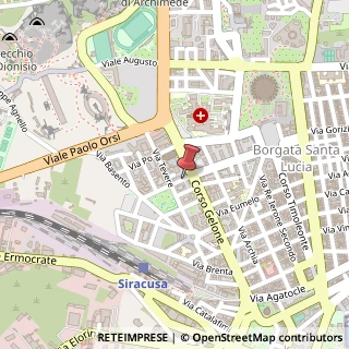 Mappa Via Adige, 3, 96100 Siracusa, Siracusa (Sicilia)