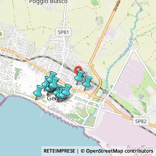 Mappa Via Potenza, 93012 Gela CL, Italia (0.94467)