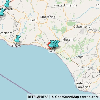 Mappa Via Cecoslovacchia, 93012 Gela CL, Italia (38.775)