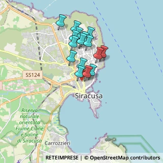 Mappa Via Eumelo, 96100 Siracusa SR, Italia (1.63375)