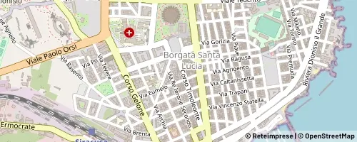 Mappa Syracuse