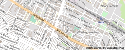 Mappa Gela