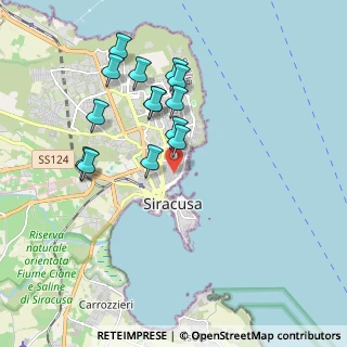 Mappa Via Montegrappa, 96100 Siracusa SR, Italia (1.98357)