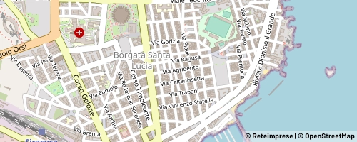 Mappa Syracuse