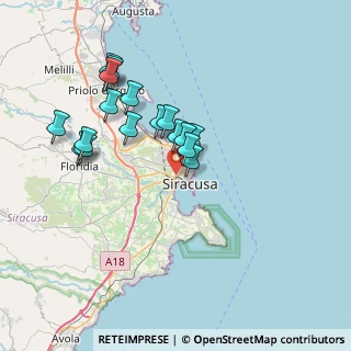 Mappa , 96100 Siracusa SR, Italia (7.41294)