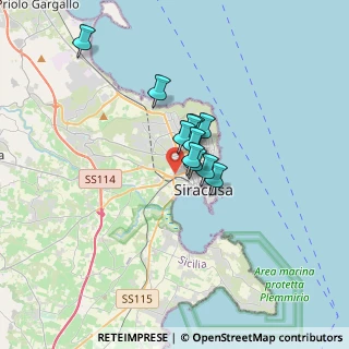 Mappa , 96100 Siracusa SR, Italia (2.27909)