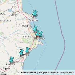 Mappa , 96100 Siracusa SR, Italia (21.25727)