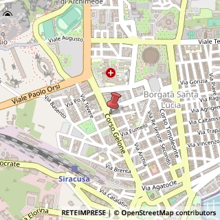 Mappa Via Eschilo,  6, 96100 Siracusa, Siracusa (Sicilia)
