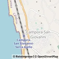 Mapa Amantea