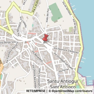 Mappa Via Regina Margherita, 39, 09017 Sant'Antioco, Carbonia-Iglesias (Sardegna)