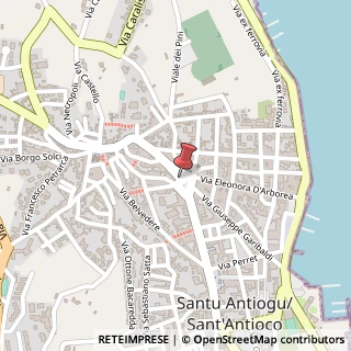Mappa Via Regina Margherita, 5, 09017 Sant'Antioco, Carbonia-Iglesias (Sardegna)