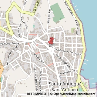 Mappa Via Regina Margherita, 36, 09017 Sant'Antioco, Carbonia-Iglesias (Sardegna)