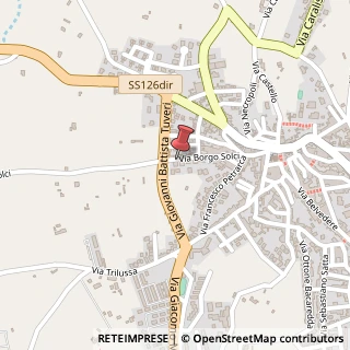 Mappa Via Borgo Solci, 81, 09017 Sant'Antioco CI, Italia, 09017 Sant'Antioco, Carbonia-Iglesias (Sardegna)