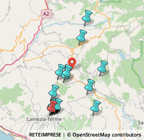 Mappa Località Polso, 88049 Soveria Mannelli CZ, Italia (9.5825)